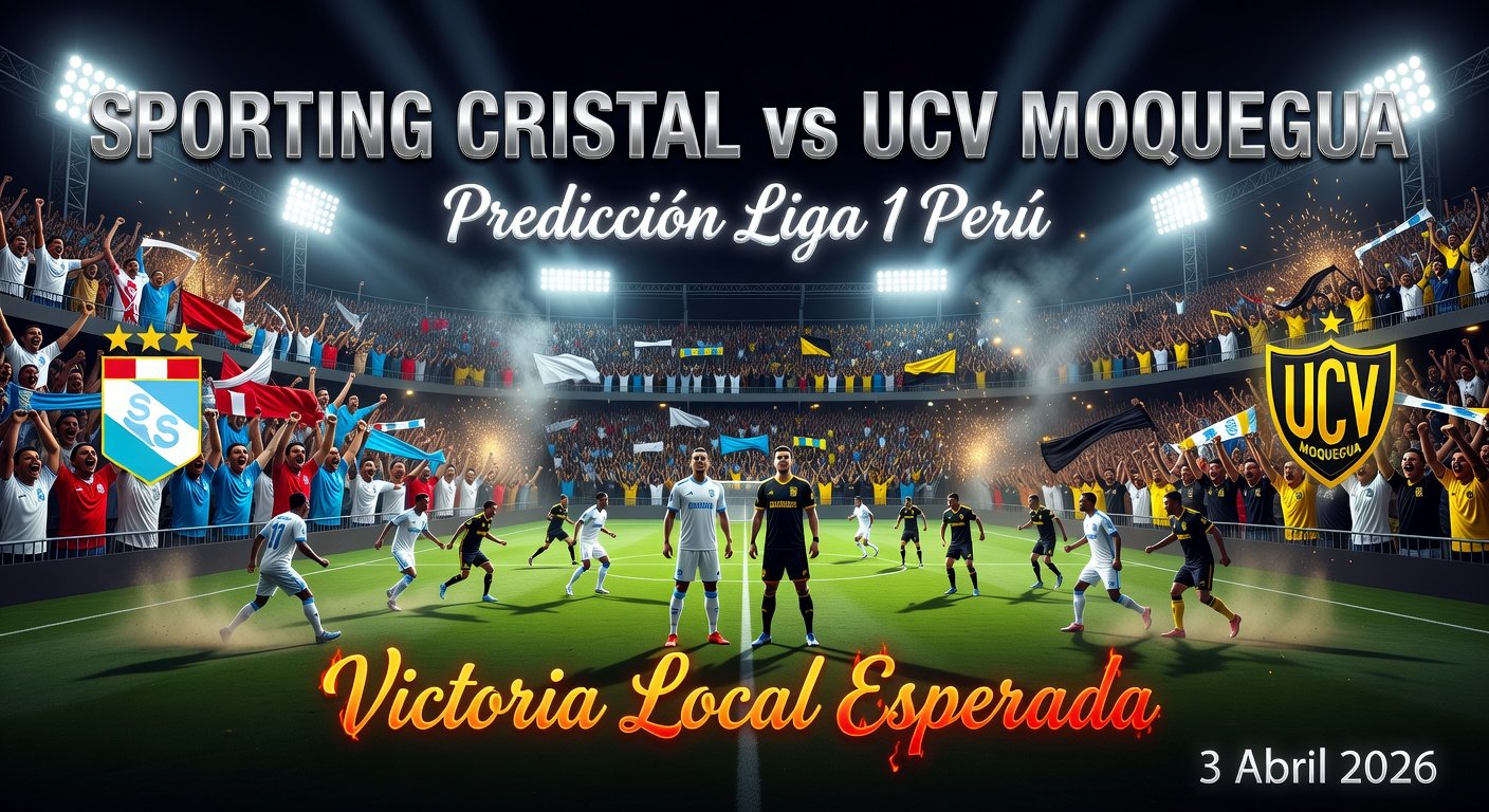 Sporting Cristal vs UCV Moquegua Pronóstico / Prediction