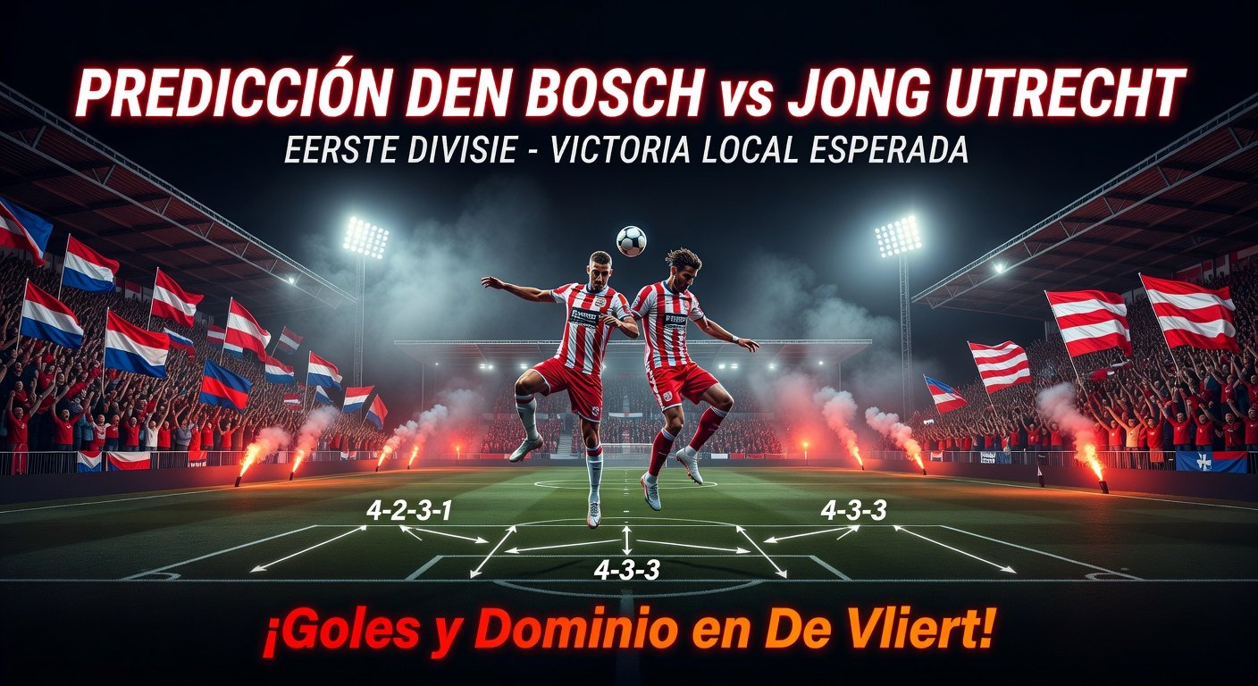 Den Bosch vs Jong Utrecht Pronóstico / Prediction