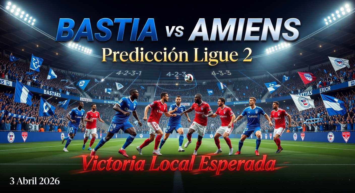 Bastia vs Amiens Pronóstico / Prediction