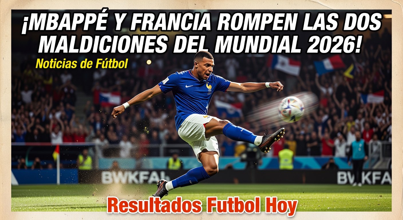 Mbappé and France look to break two World Cup curses