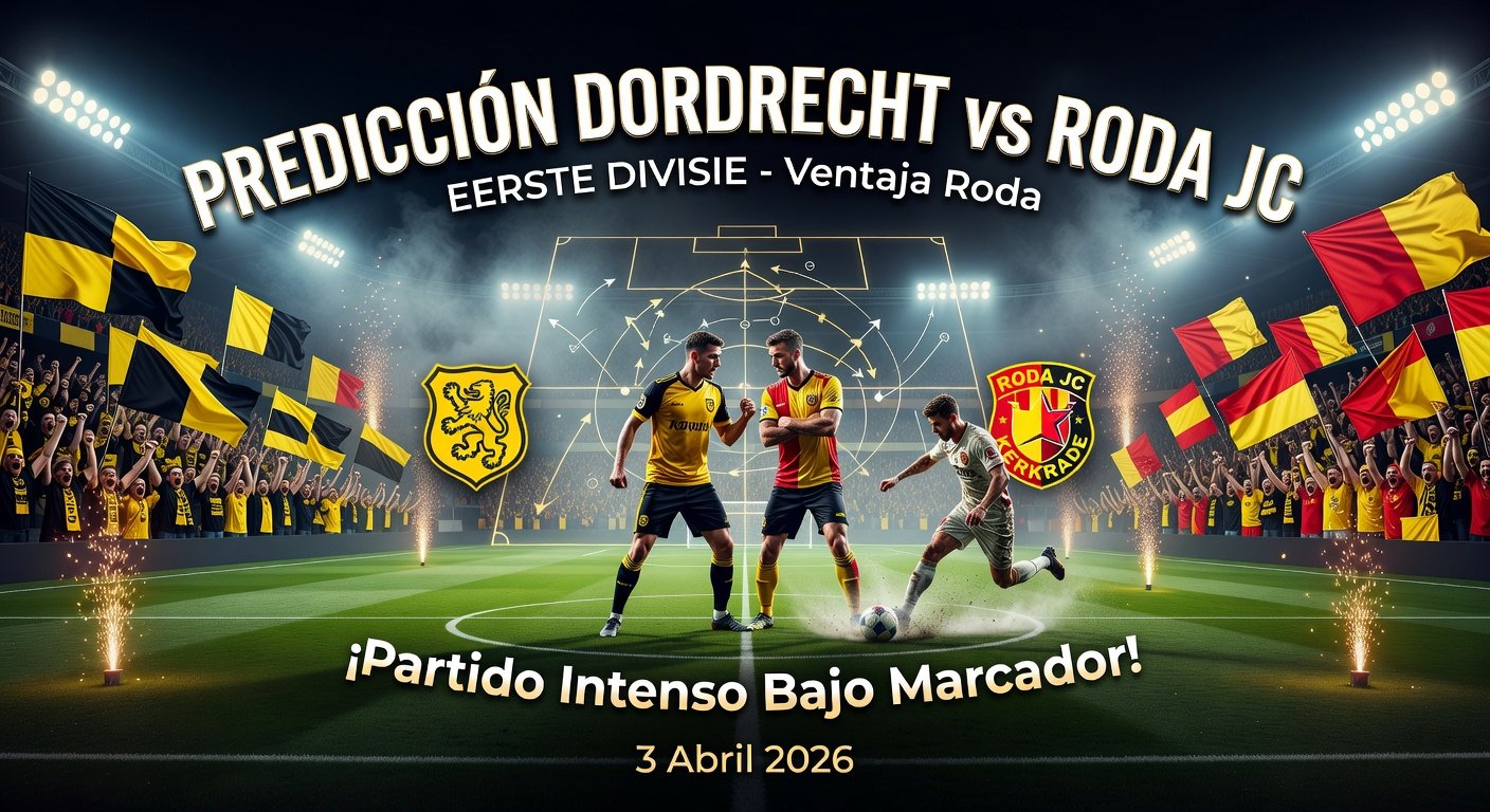 Dordrecht vs Roda Pronóstico / Prediction