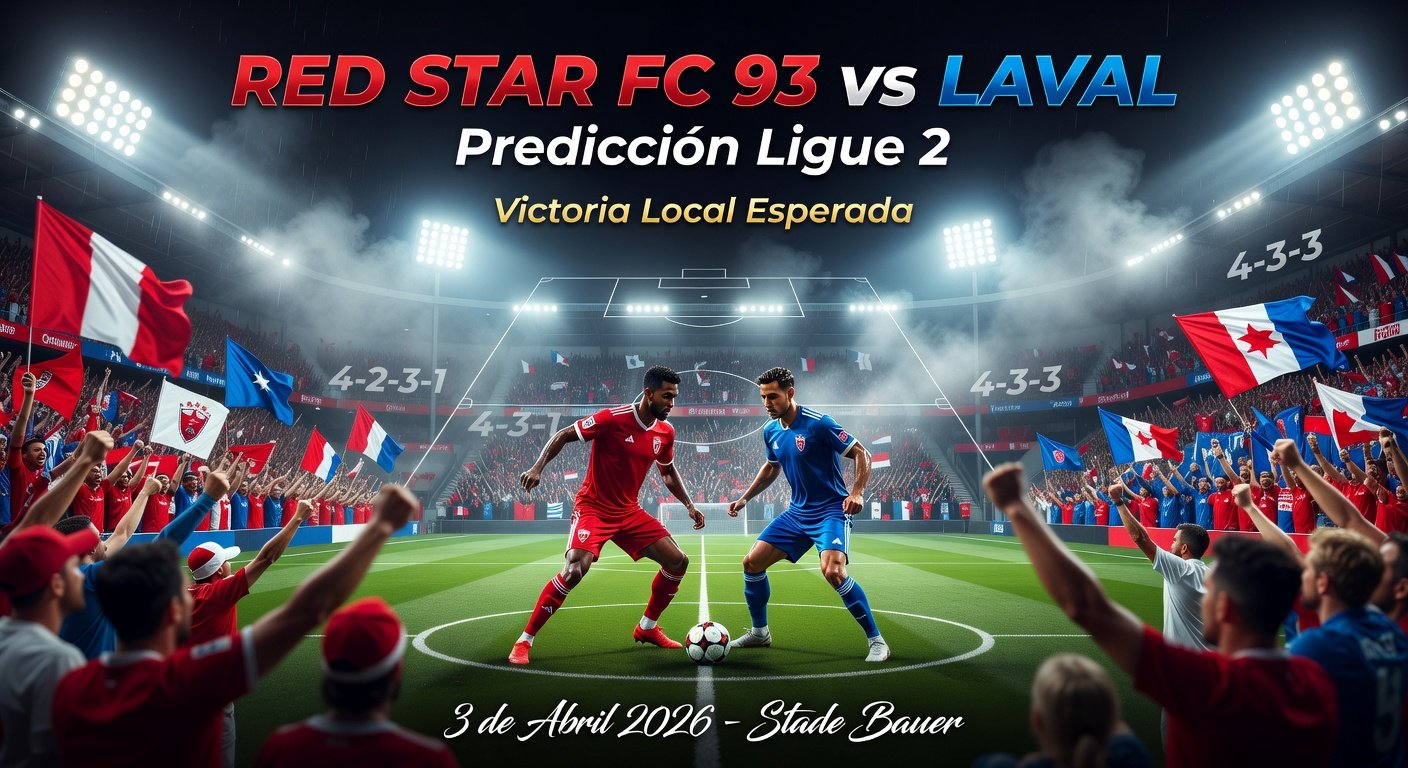 RED Star FC 93 vs Laval Pronóstico / Prediction