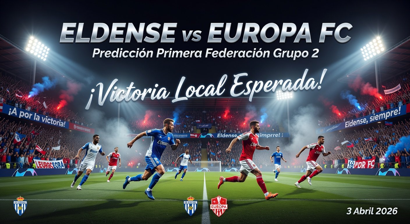 Eldense vs Europa Fc Pronóstico / Prediction