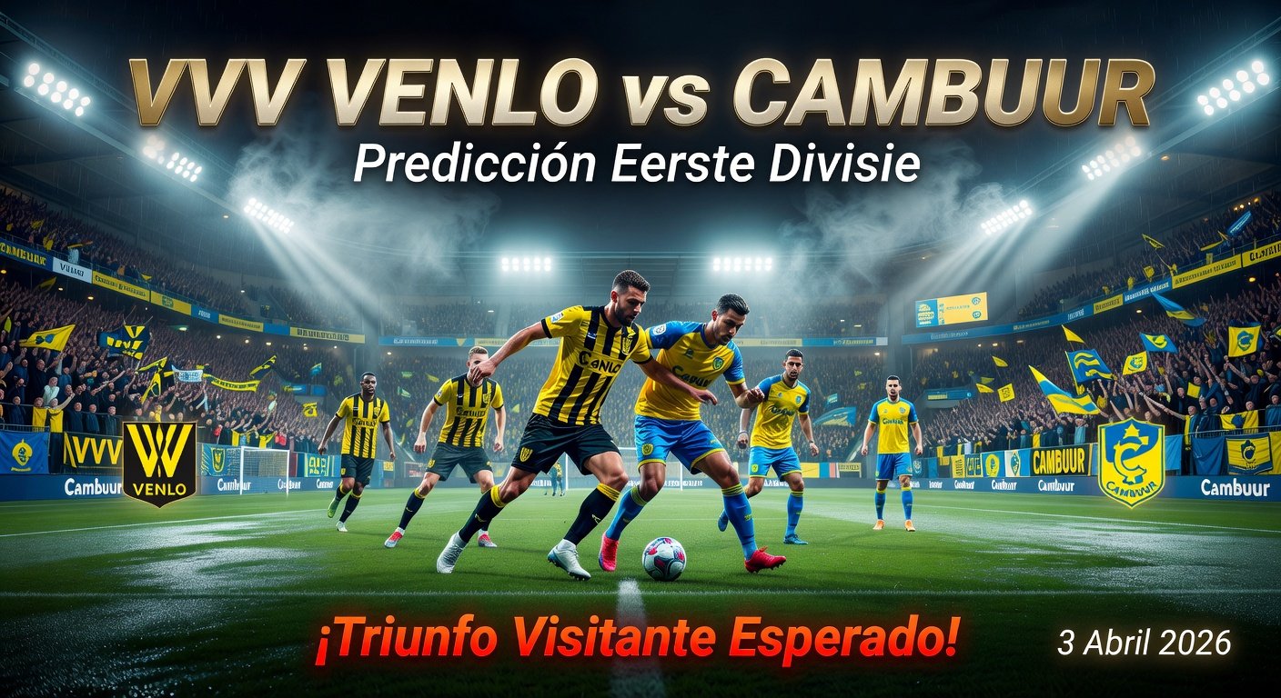 VVV Venlo vs Cambuur Pronóstico / Prediction