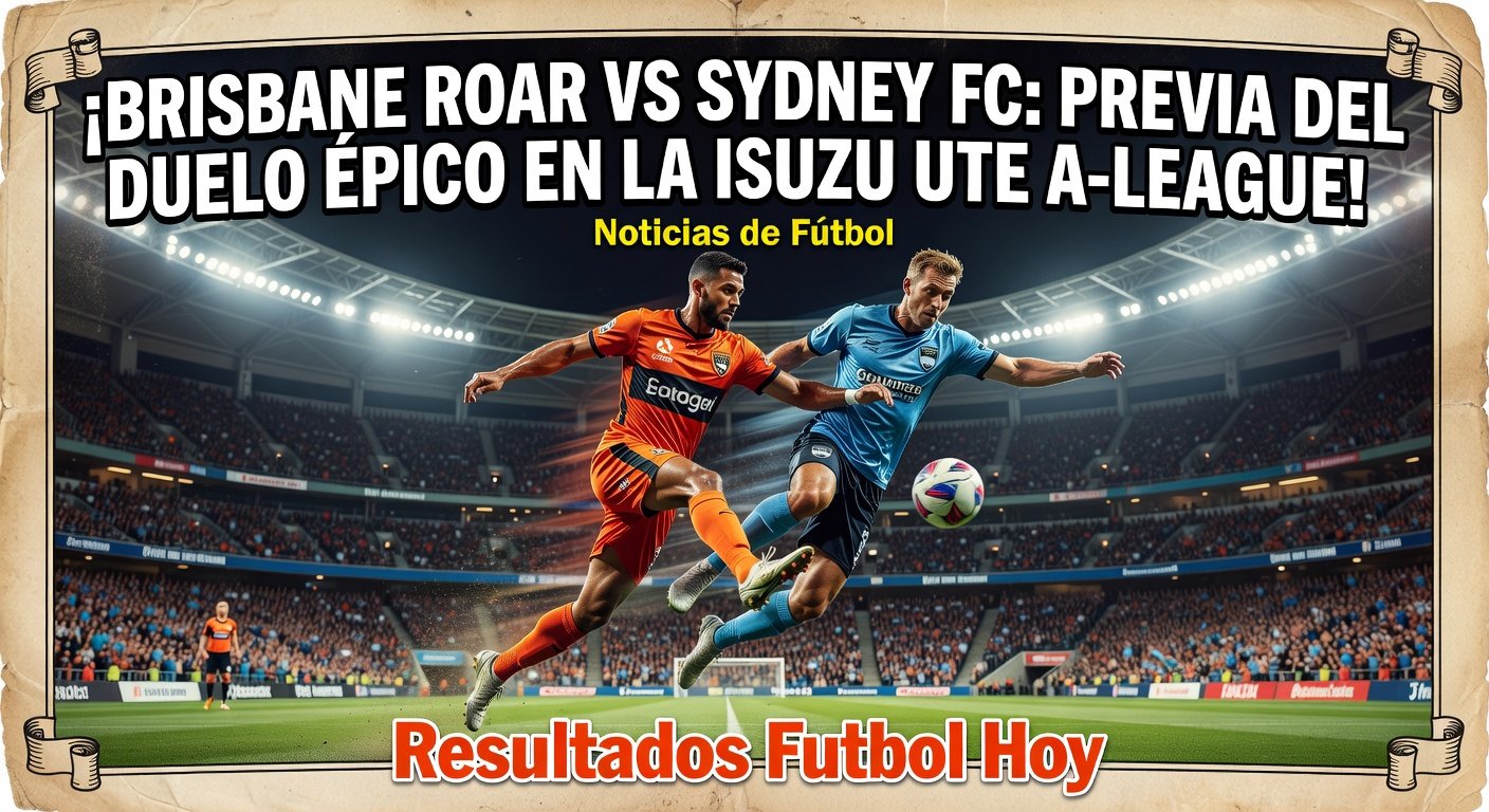 A-League: Brisbane Roar vs Sydney FC
