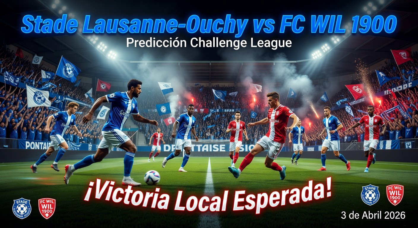 Stade Lausanne-Ouchy vs FC WIL 1900 Pronóstico / Prediction